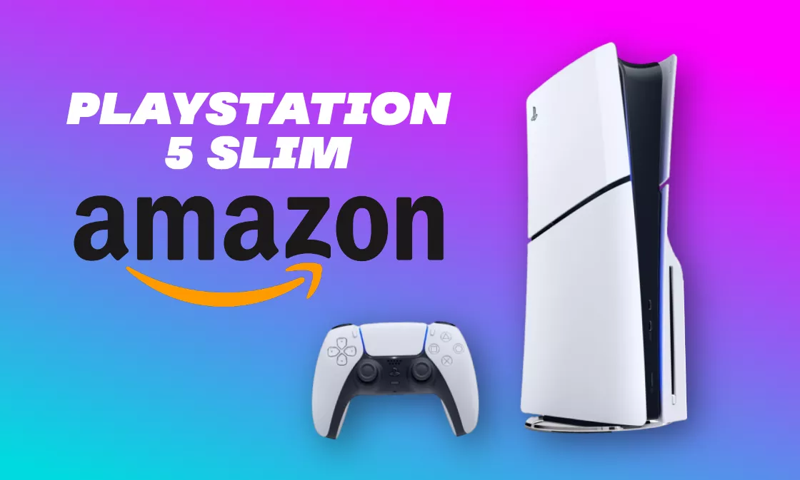 PlayStation 5 Slim in promo su Amazon: design raffinato, POTENZA immutata