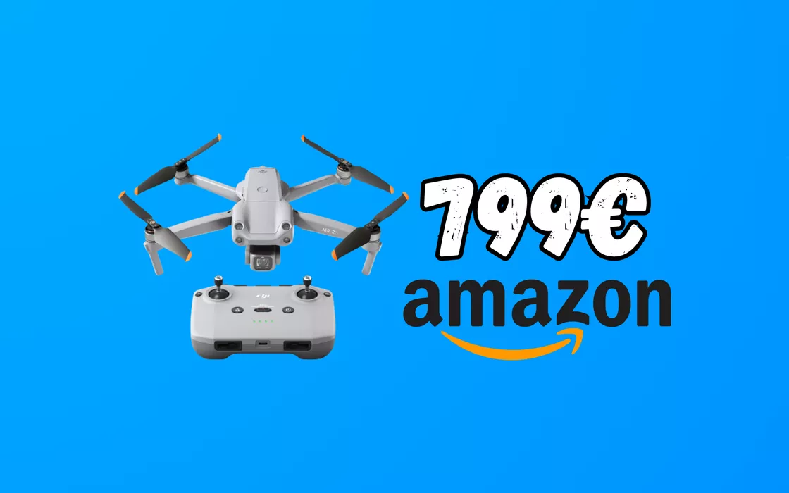 DJI Air 2S, il drone che tutti desiderano costa 200 euro in meno