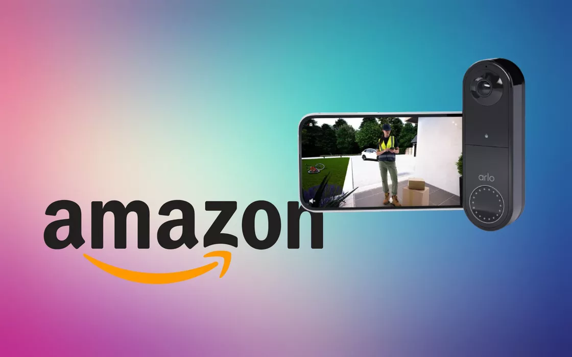 Il videocitofono wireless migliore è l'Arlo Doorbell, che sconto su Amazon