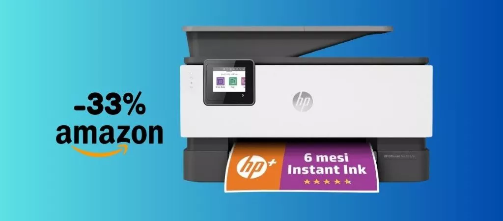 Stampante HP OfficeJet Pro SCONTATA del 33% su Amazon!