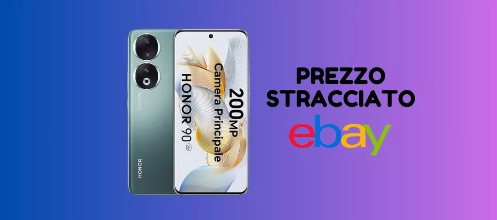 PREZZO STRACCIATO su eBay per Honor 90 Lite, scoprilo subito!