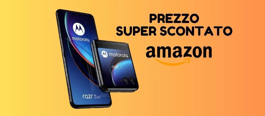 Motorola RAZR 40 Ultra: su Amazon RISPARMI oltre 360 euro!