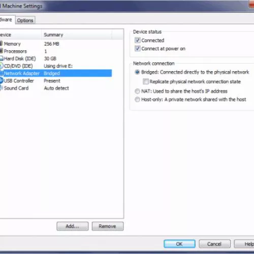 VMware Player: ripristino dell'utilità per la configurazione delle schede di rete