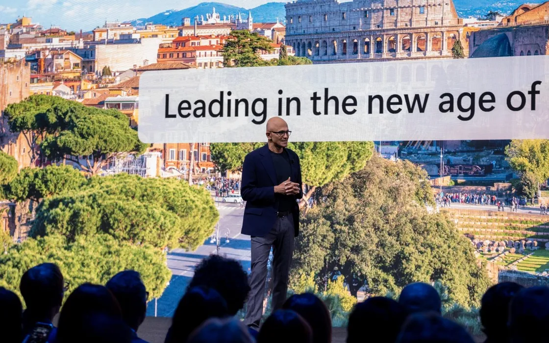 L'intelligenza artificiale cambia l'Italia: il CEO di Microsoft è a Roma