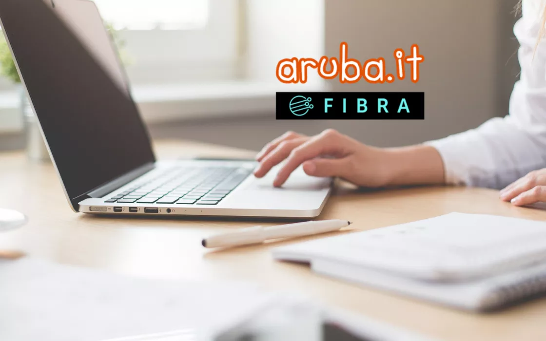 Aruba Fibra: solo 17,69 Euro al mese senza costi di attivazione