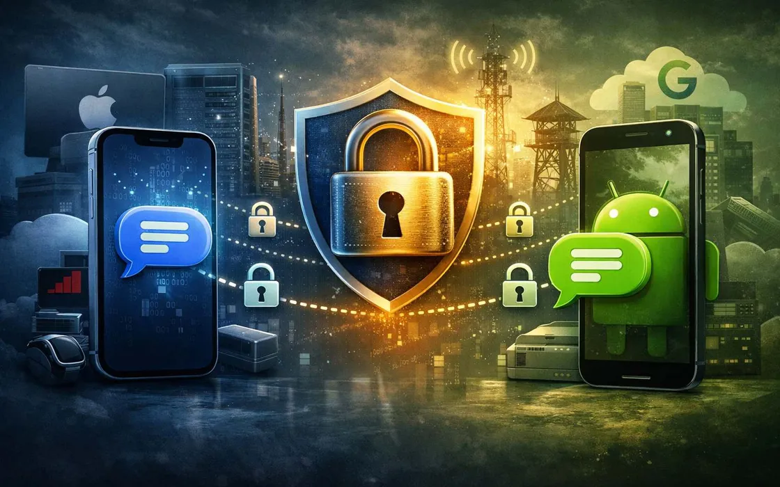 Apple testa la crittografia RCS su iPhone ma Android resta escluso