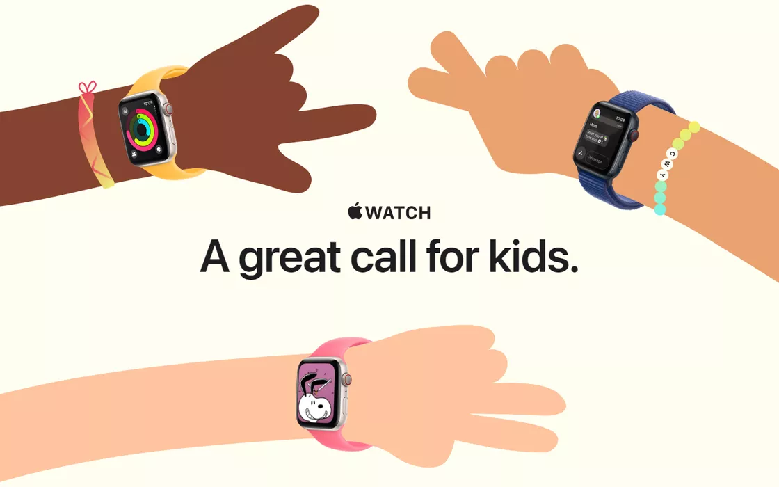 Ecco perché i tuoi figli dovrebbero avere un Apple Watch, secondo Apple