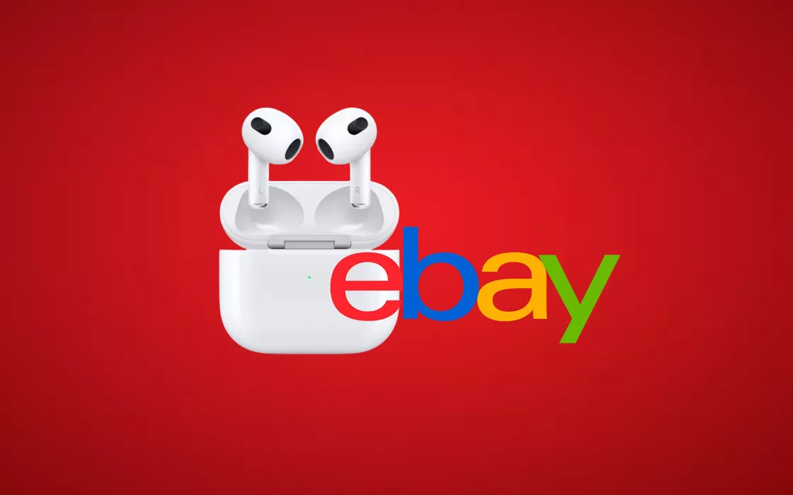 Apple AirPods 3 su eBay in promo con codice sconto FESTE23