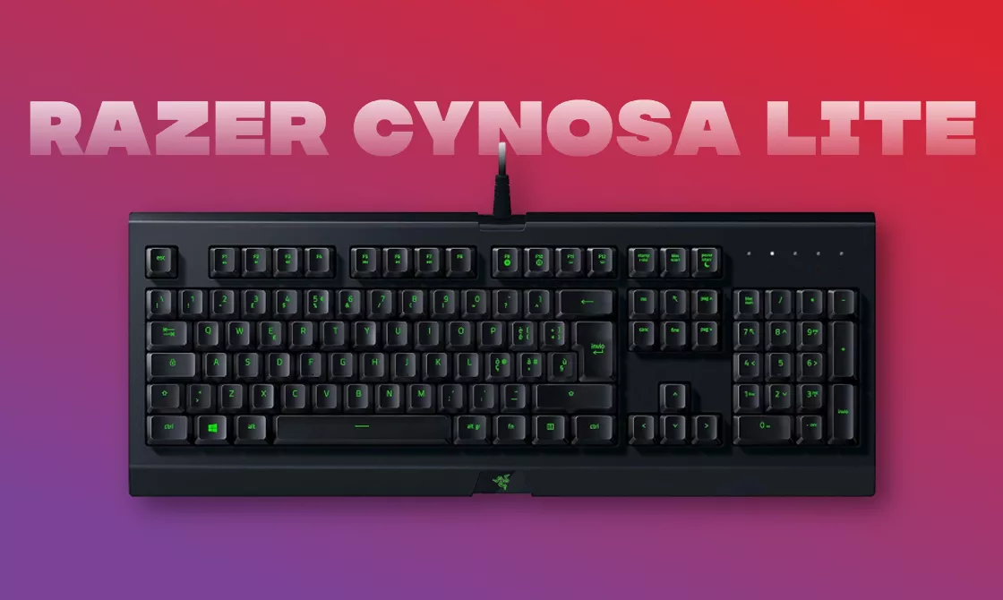 Razer Cynosa Lite: la tastiera da gaming retroilluminata costa meno di 25€
