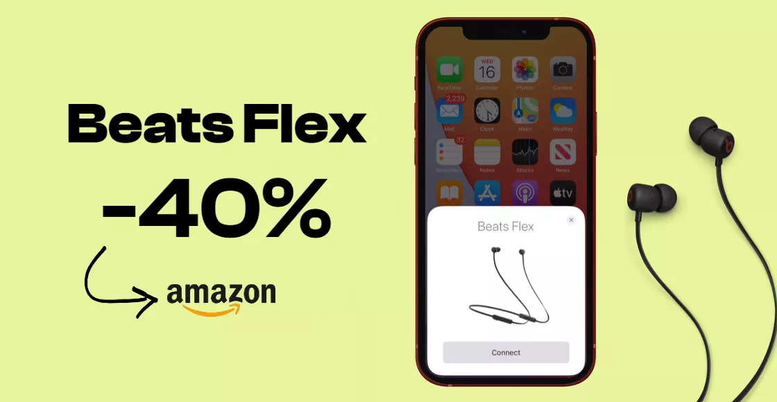 Beats Flex: gli auricolari Bluetooth al centro di un MEGA SCONTO Amazon