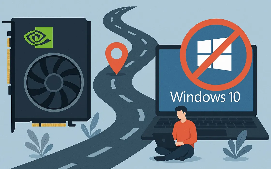Fine del supporto NVIDIA per Windows 10: roadmap, impatti e strategie di migrazione