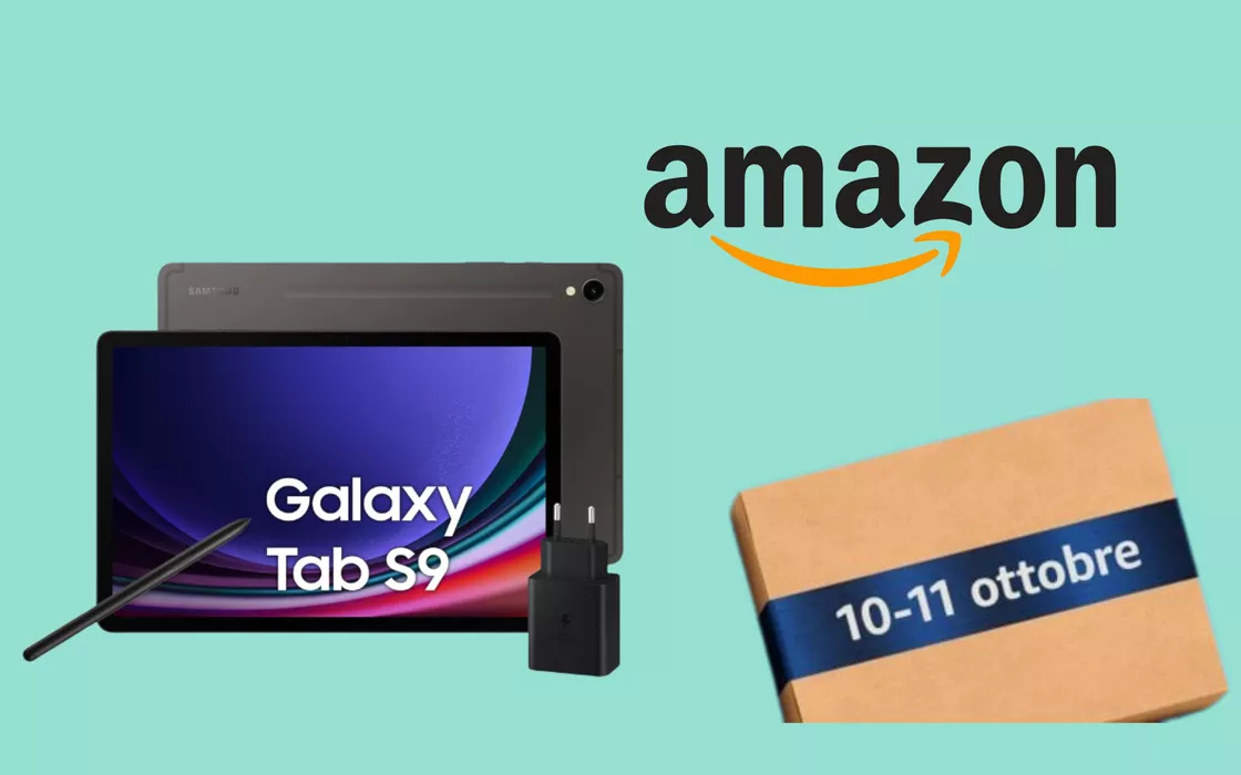 Samsung Galaxy Tab S9 in super promo, da comprare ora su Amazon!