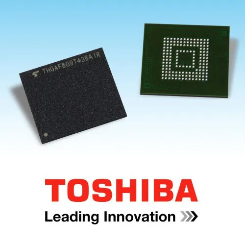Toshiba presenta nuovi chip di memoria UFS 2.1 3D NAND a 64 livelli