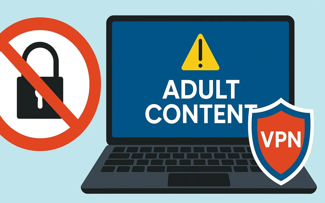 Dal 12 novembre l’Italia blocca i siti porno: come funziona la verifica dell'età e il ruolo delle VPN