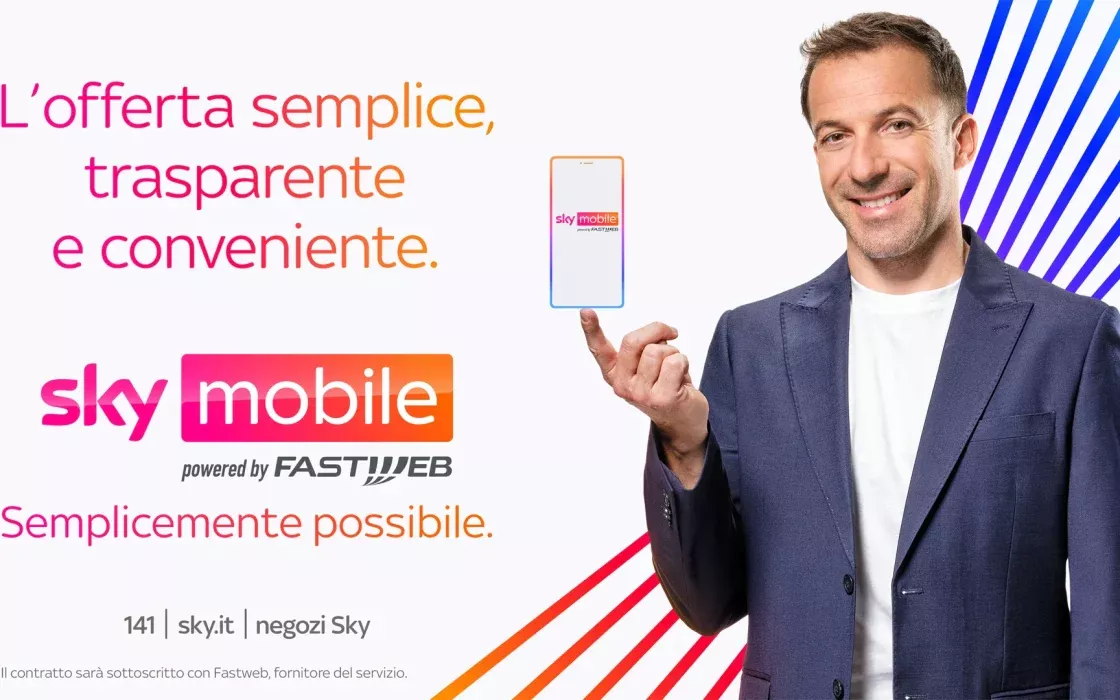 Sky Mobile debutta con tre offerte: si parte da 7,95€ con 5G incluso