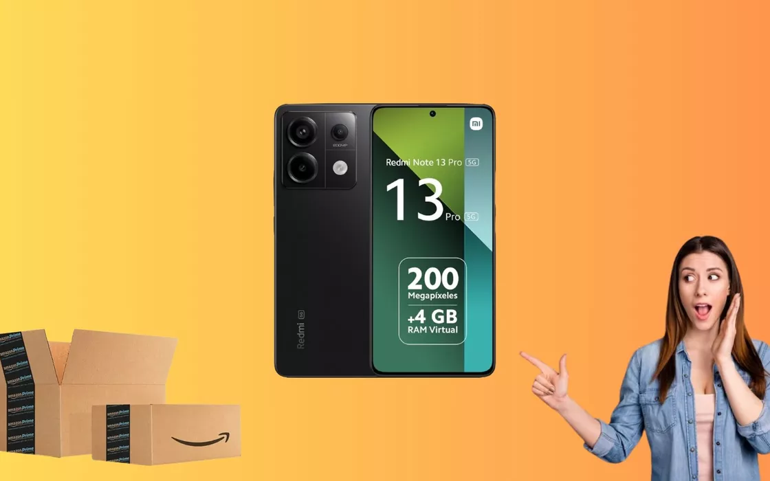 Prime Day 2024: Xiaomi Redmi Note 13 Pro 5G REGALATO su Amazon