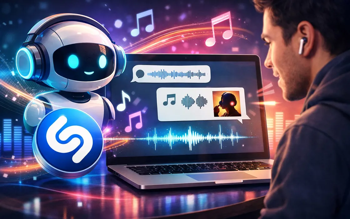 ChatGPT ora riconosce le canzoni: Shazam arriva nella chat AI