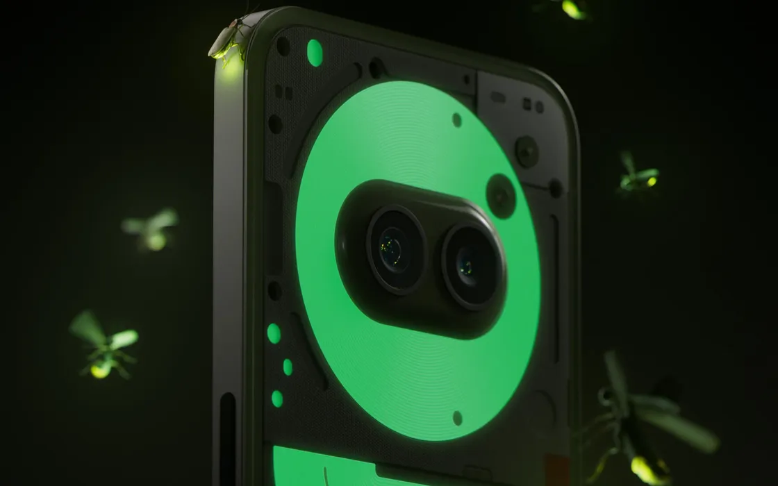 Nothing lancia sul mercato uno smartphone che si illumina al buio