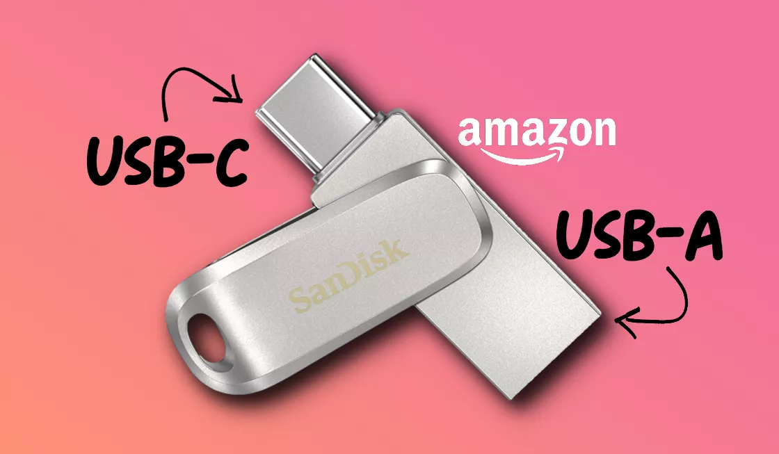 Pendrive SanDisk con USB-C e USB-A: versatilità a basso costo
