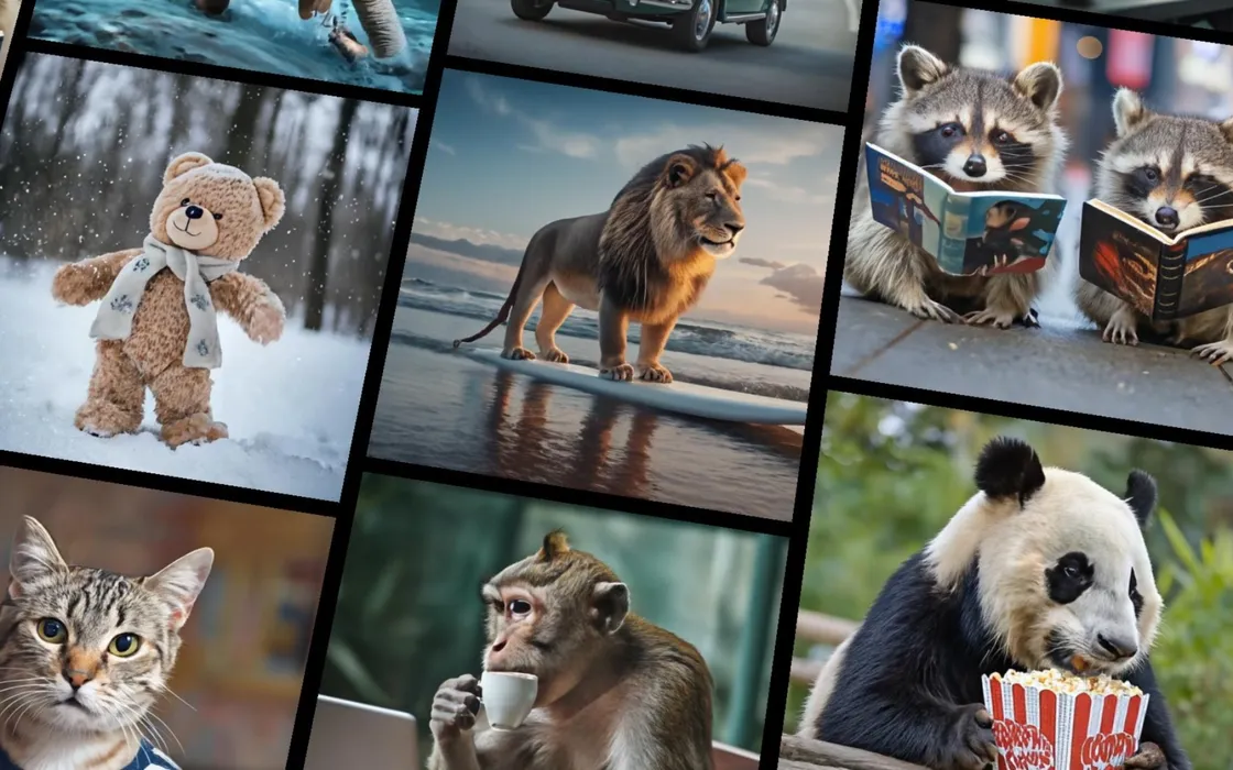 Lumiere: il generatore video IA crea immagini divertenti con animali