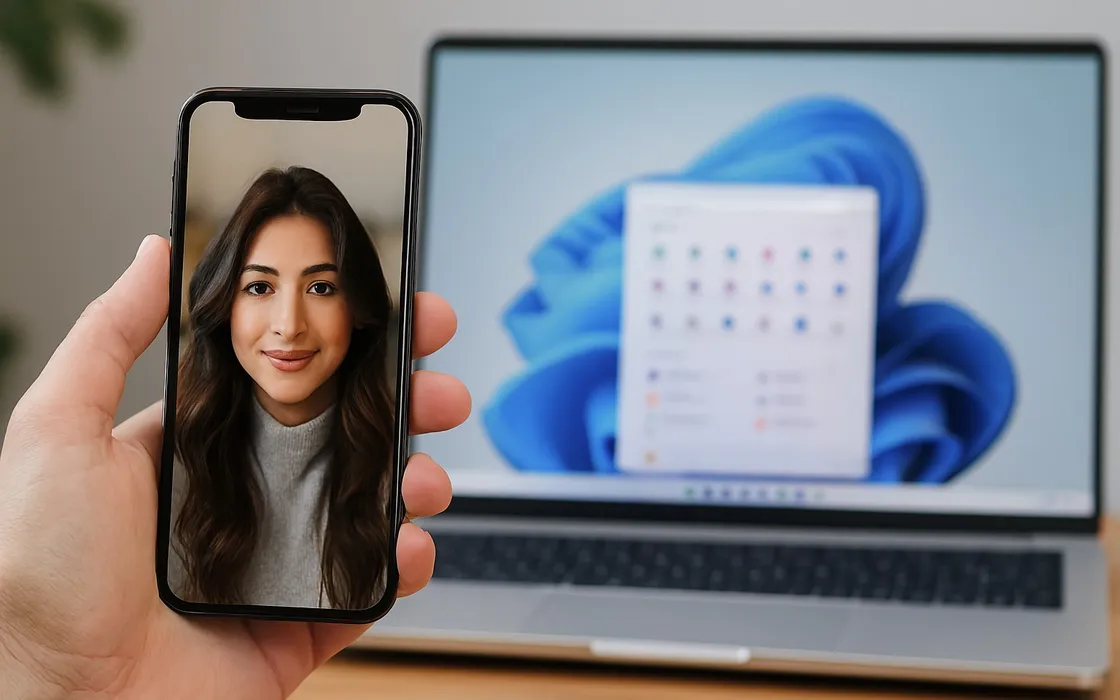Windows 11 usa la fotocamera dello smartphone come webcam: la funzione che non sapevi di avere!