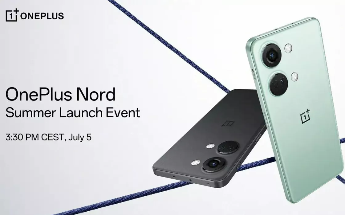 OnePlus Nord 3,  data di lancio e prima immagine sono ufficiali