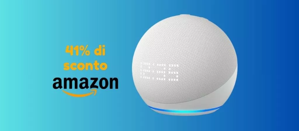 Altoparlante Intelligente Echo Dot ora SCONTATO del 41% su Amazon!