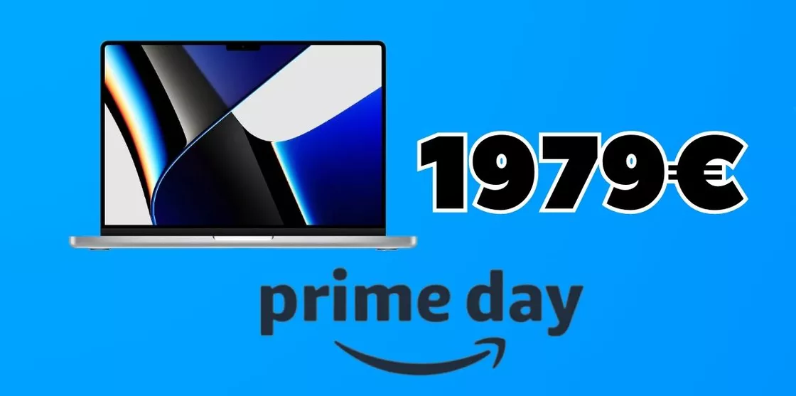 Offertona Prime Day 2023 sul MacBook Pro 2021 da 1TB con M1 Pro