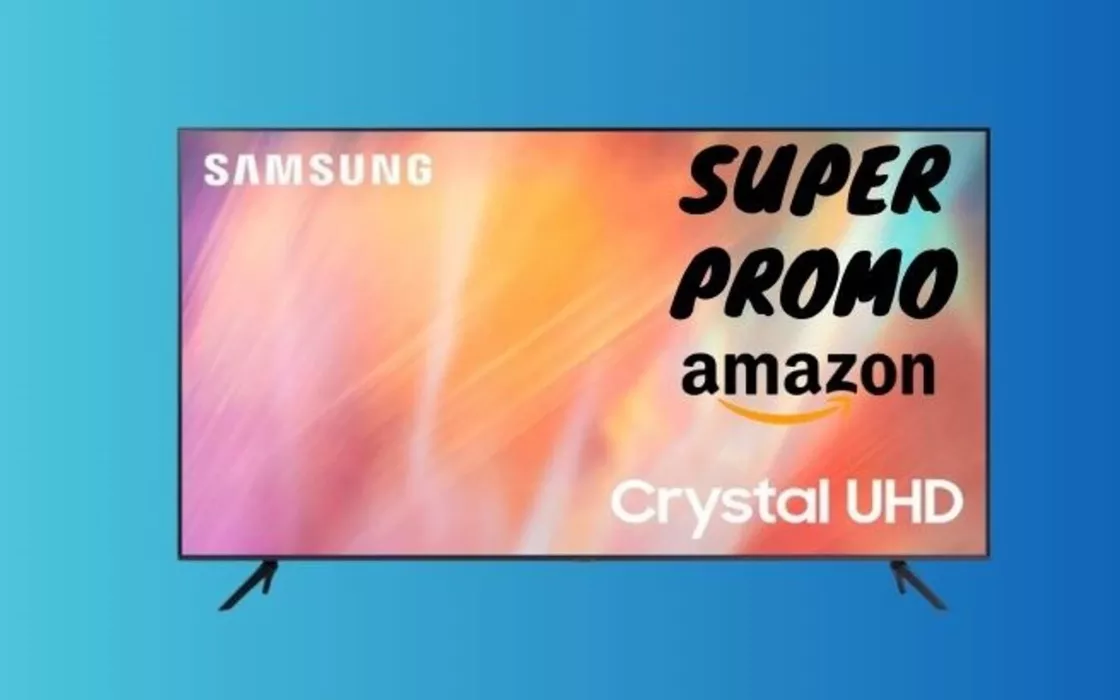 SUPER PROMO per la tv Smart Samsung da 50 pollici, RISPARMI oltre 120 euro su Amazon!