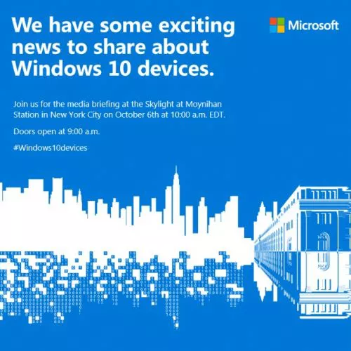 Microsoft il prossimo 6 ottobre punterà sull'hardware