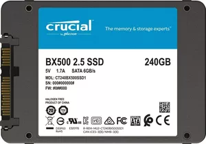 SSD Crucial BX500 240GB - Retro
