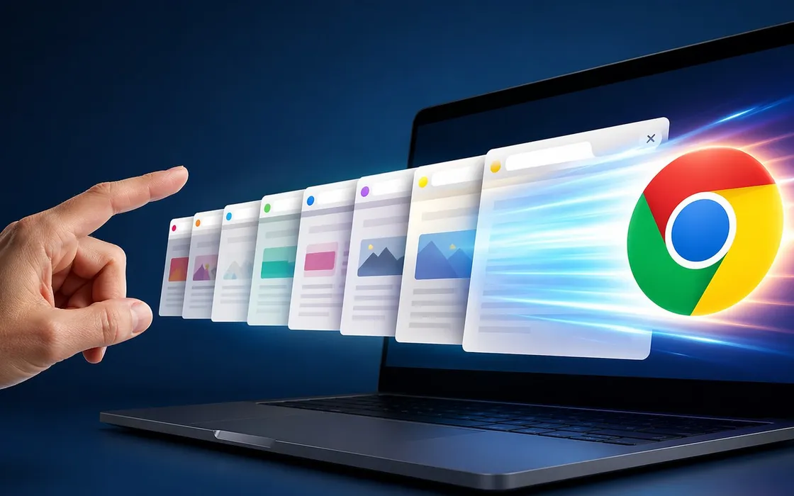 Se usi Chrome così stai perdendo tempo: il metodo per richiamare qualsiasi scheda in un attimo