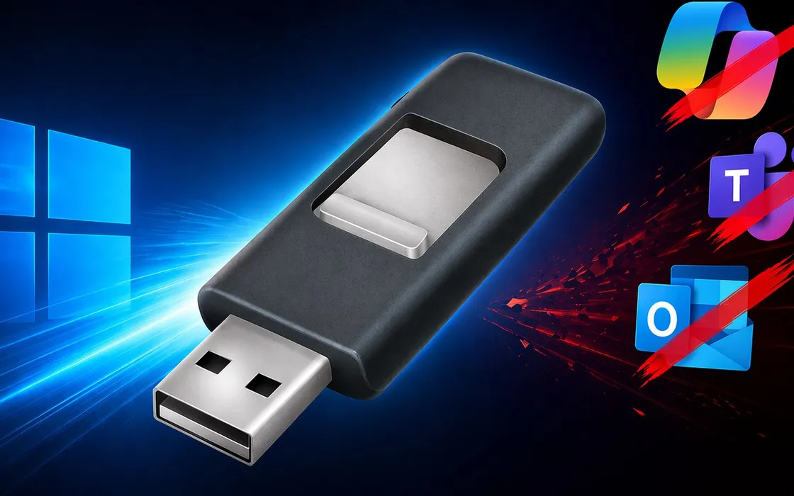 Rufus 4.14 cambia tutto: installa Windows senza clic e rimuove Copilot, Teams, Outlook