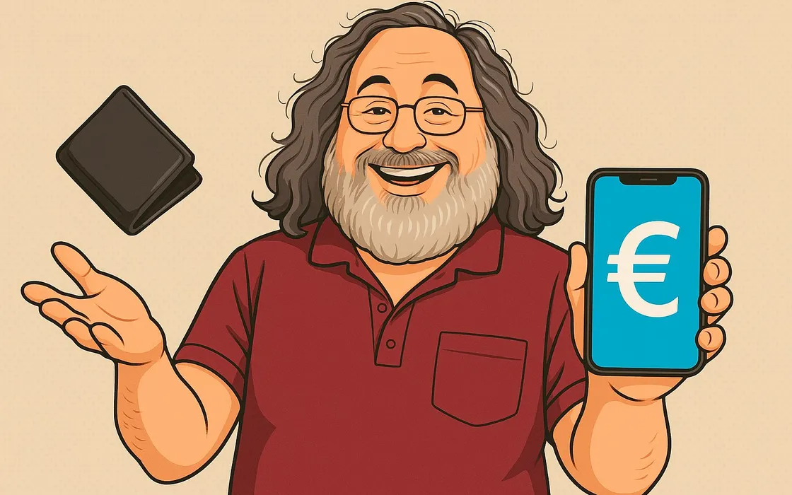 Richard Stallman presenta GNU Taler: pagamenti digitali sicuri e rispettosi della privacy