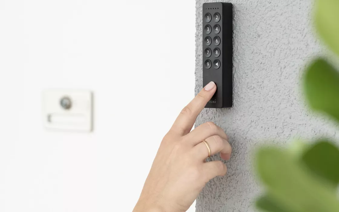 Smart lock: aprire le porte con l'impronta digitale o un codice con Nuki Keypad 2.0