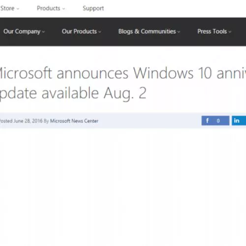 Windows 10 Anniversary Update uscirà il 2 agosto
