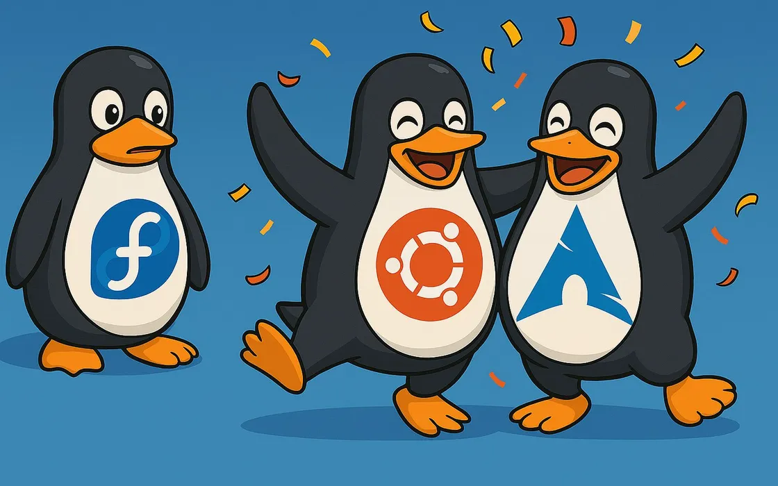 Perché Fedora non genera distro derivate come Ubuntu e Arch?