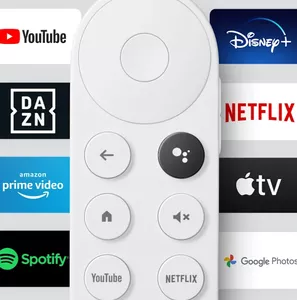Chromecast con Google TV HD - Ghiaccio - Streaming