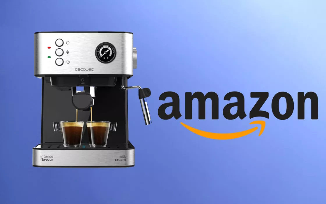 Macchina del caffè a prezzo stracciato su Amazon, comprala ora