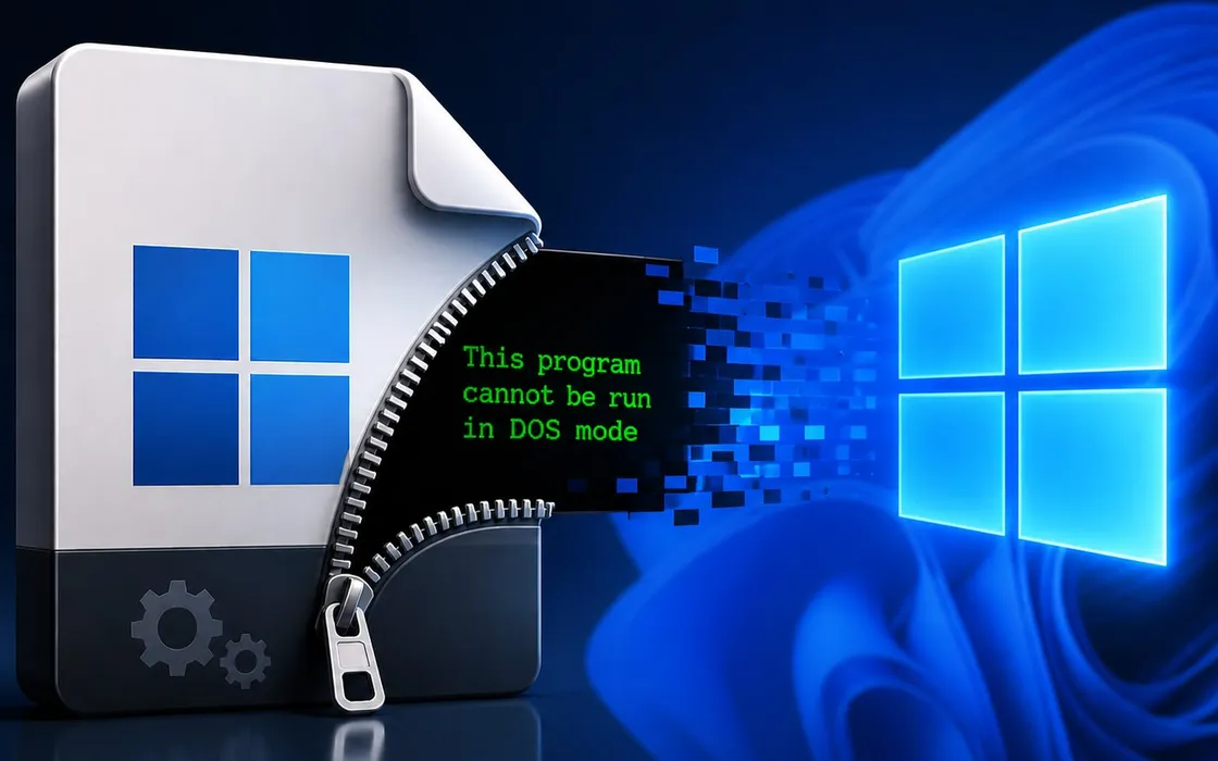 Perché ogni file .exe nasconde ancora un programma DOS (anche su Windows 11)