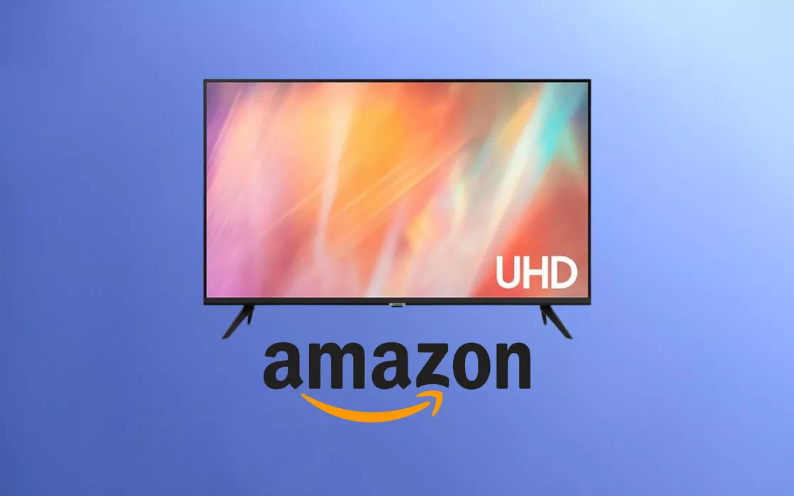 Samsung Crystal 4K, la smart TV con 130 € di sconto su Amazon