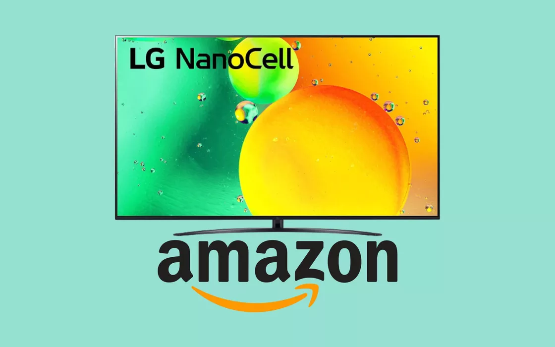 Smart TV LG NanoCell da 43 pollici con 310 euro di sconto su Amazon