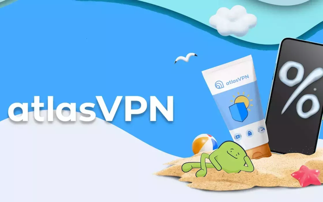 Scopri l'offerta speciale di Atlas VPN: -86% e 6 mesi gratuiti