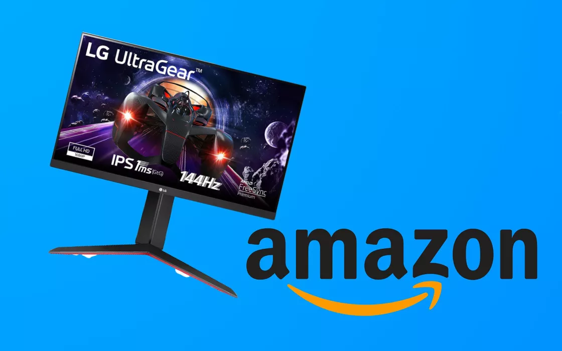 Qualità incredibile con il monitor LG UltraGear da 24 pollici, prezzone su Amazon