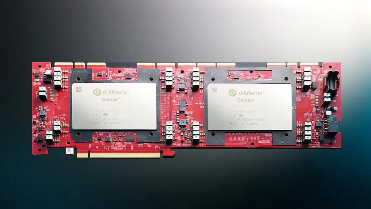 Anteprima: D-Matrix sfida NVIDIA con un chip AI più veloce e meno energivoro?