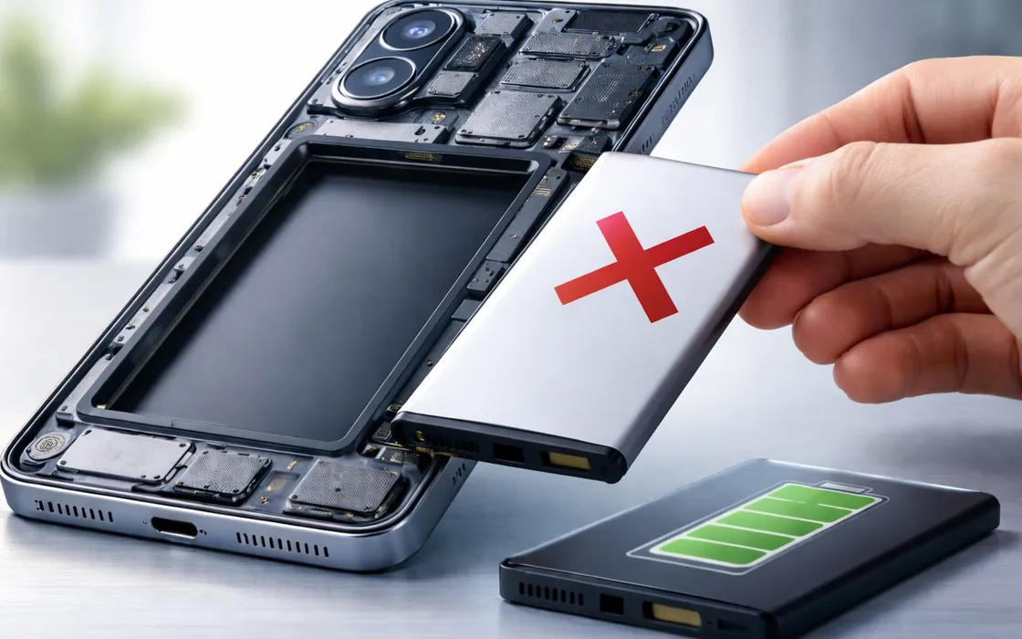 Batterie smartphone sostituibili dal 2027? Perché non sarà come pensi