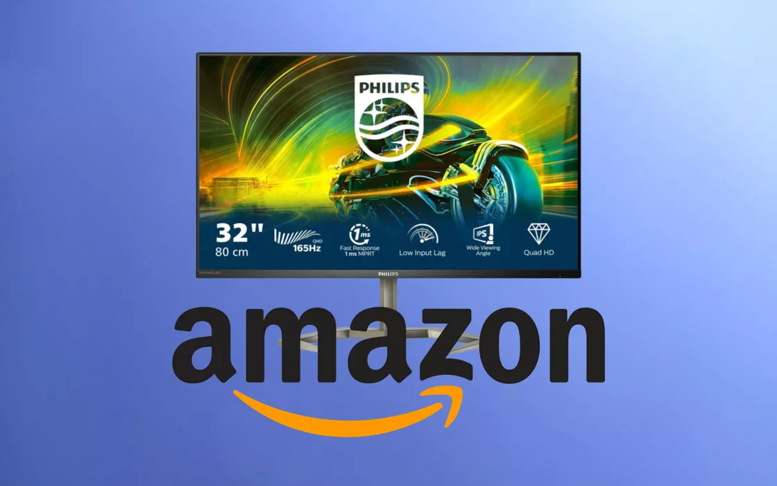 Philips Gaming monitor da 32 pollici QHD in offerta Amazon
