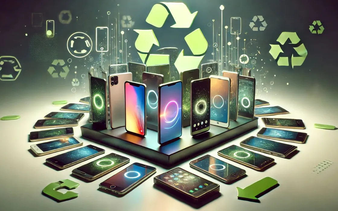Natale 2024 tra smartphone nuovi e inutilizzati, aumentano i ricondizionati