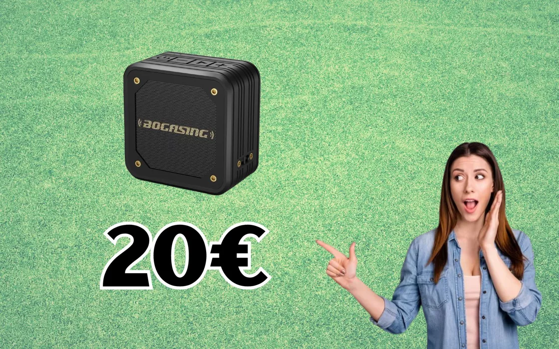 Lo SPEAKER Bluetooth impermeabile è tuo con soli 20 EURO su Amazon