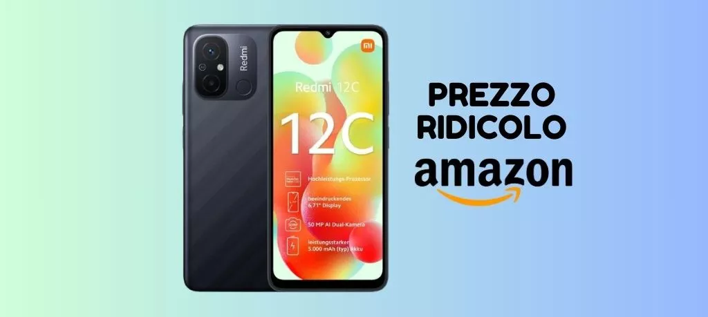 PREZZO RIDICOLO su Amazon per Xiaomi Redmi 12C, scoprilo ora!